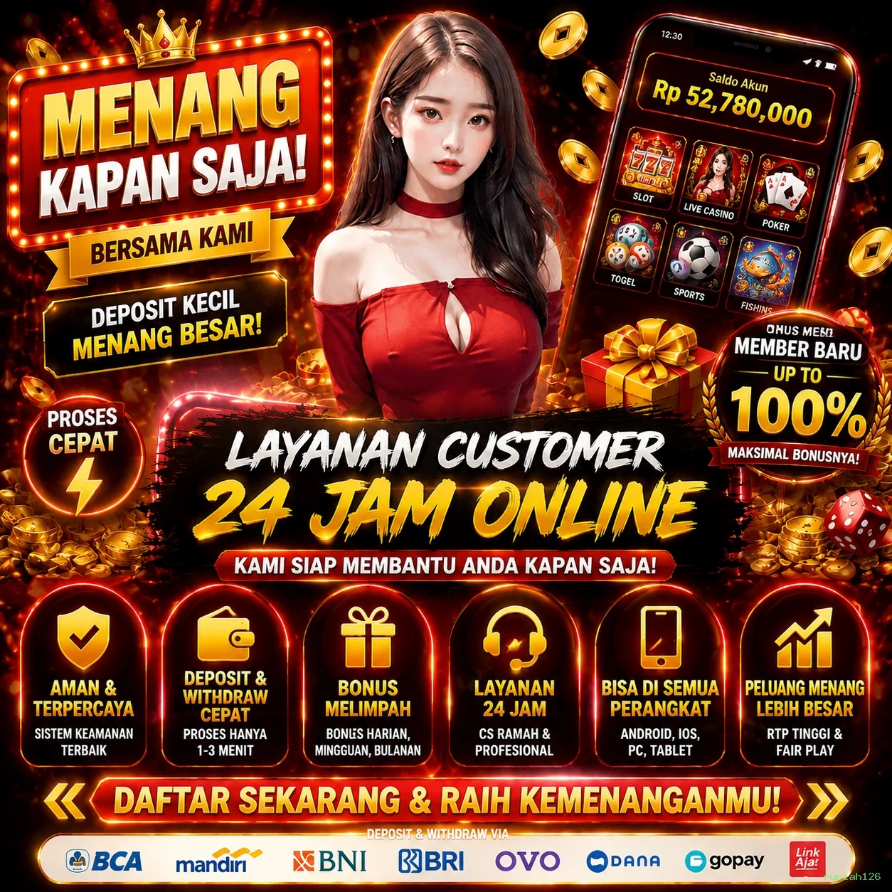 Ikon aplikasi rupiah126 resmi